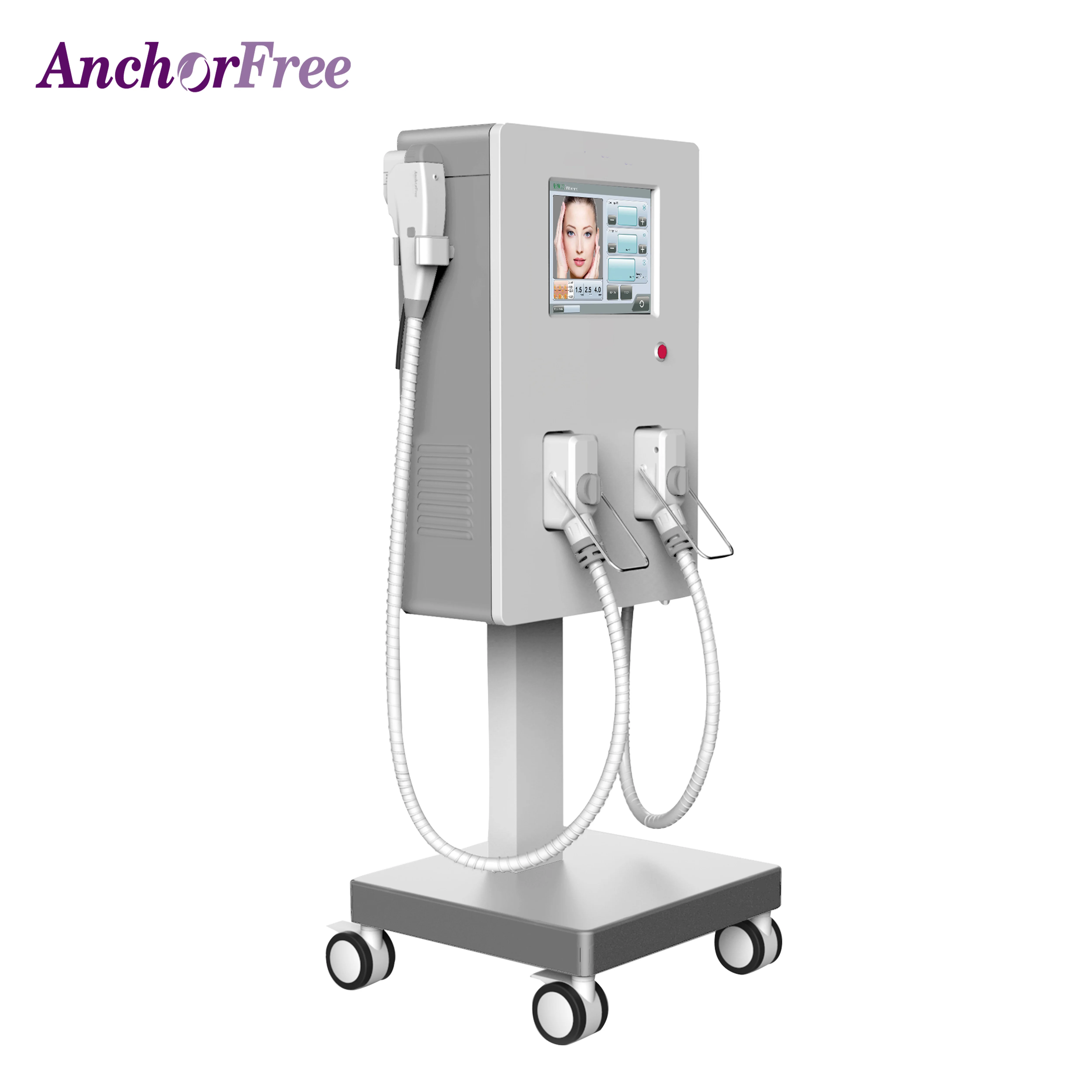 
 Радиочастотный аппарат для удаления морщин и подтяжки кожи лица  