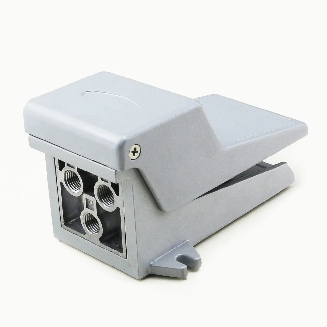 4F210-08 5/2 Way Without Lock Acting Foot Valve Pedal Switch Pneumatic Foot Pedal Control Air Valve