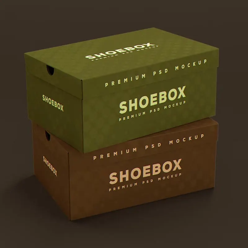 Custom Cardboard Packaging Shoebox Sandals Packing Box