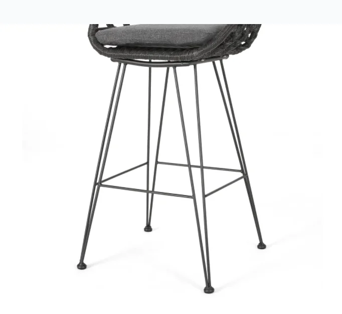 
Chair legs metal rattan chairs dining rattan bar chair 