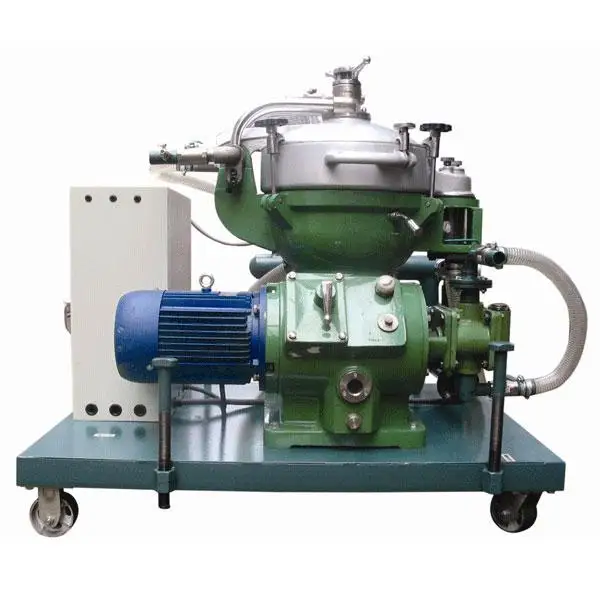 Centrifugal Disc Separator for Fuel Purification and Lubricating Oil Regeneration