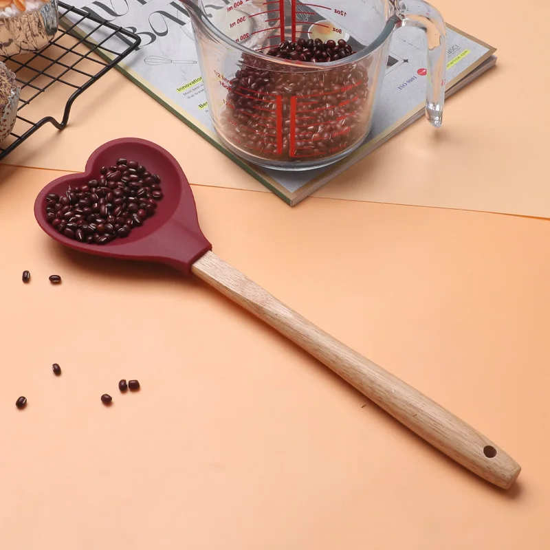 Nonstick Heat Resistant Home and Kitchen Accessories Heat Resistant Silicone Spatula