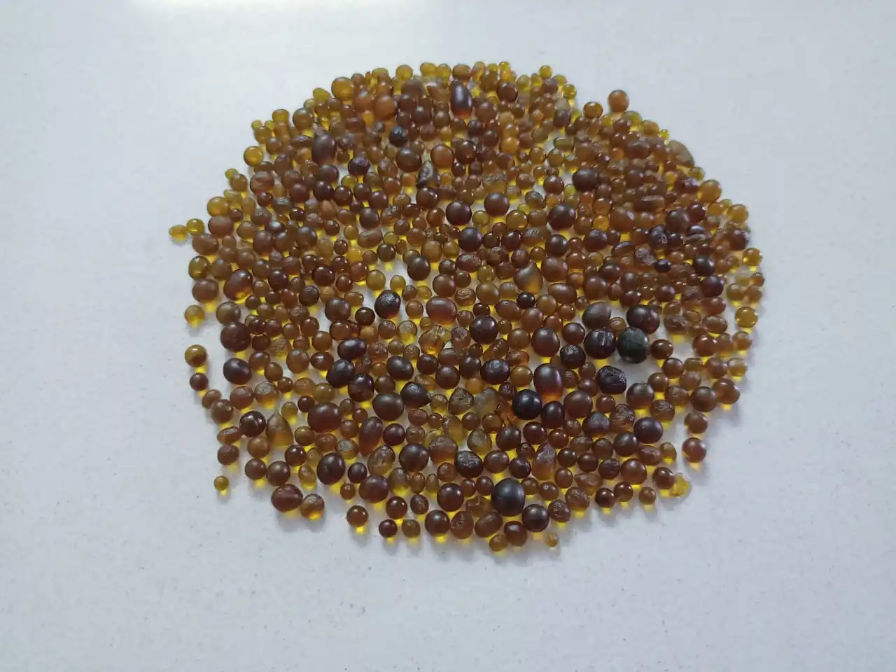 Круглые Бусины Из кобальтового синего стекла