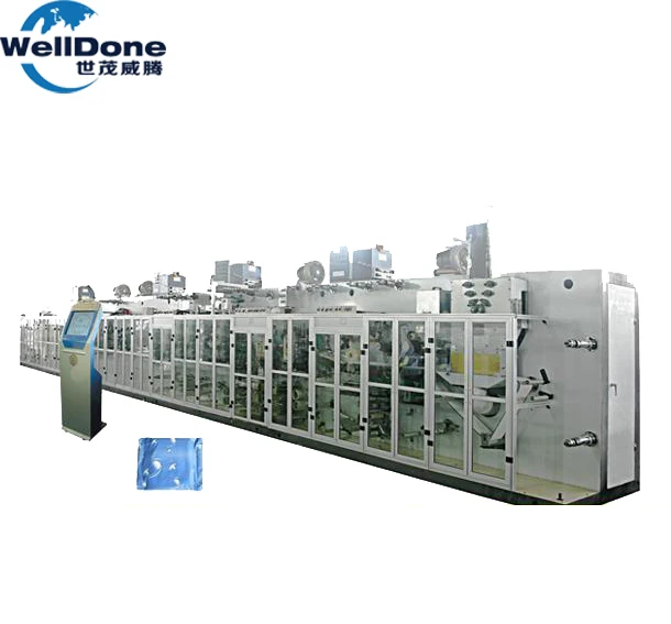 Cheap sanitary napkin pad making machine