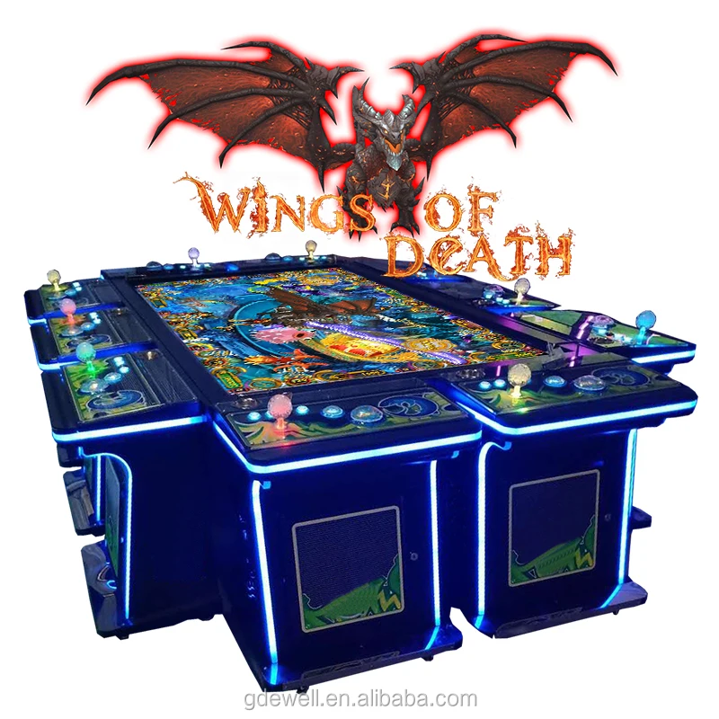 New Customized Wings Of Death Fish Game Machine Ocean King Gambling Machines