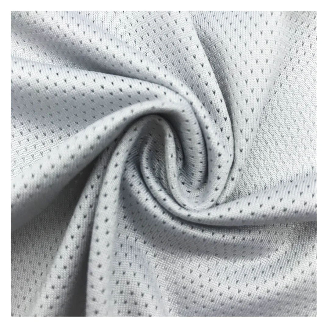 China Product Manufacturers Sportswear Dri Fit Material, 100% Polyester Mesh  Football Jersey Fabric