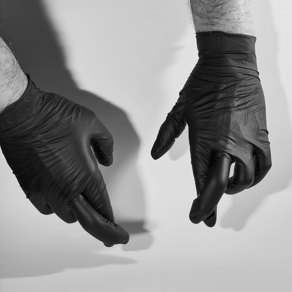 Factory Direct Sale Water Proof 100 Pcs/Box Powder Free Gloves Nitrile With Work