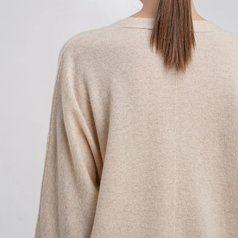 High quality new arrival soft warm cashmere 100% sweater cardigan