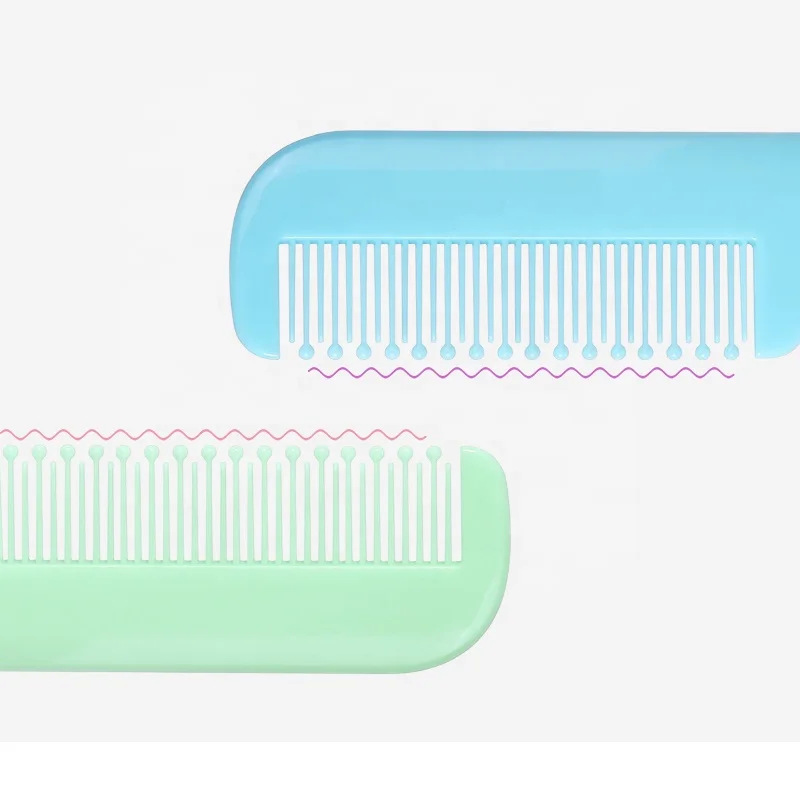 
Factory sal ABS round handle Baby Hair Comb safty baby comb 