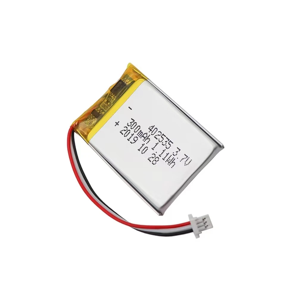 certificate Lipo battery 402535 300mAh in stock