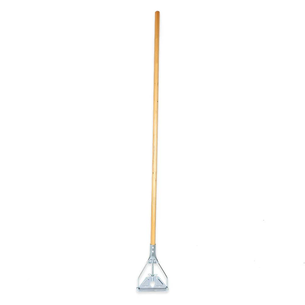 Wholesale stainless steel wooden mop handle