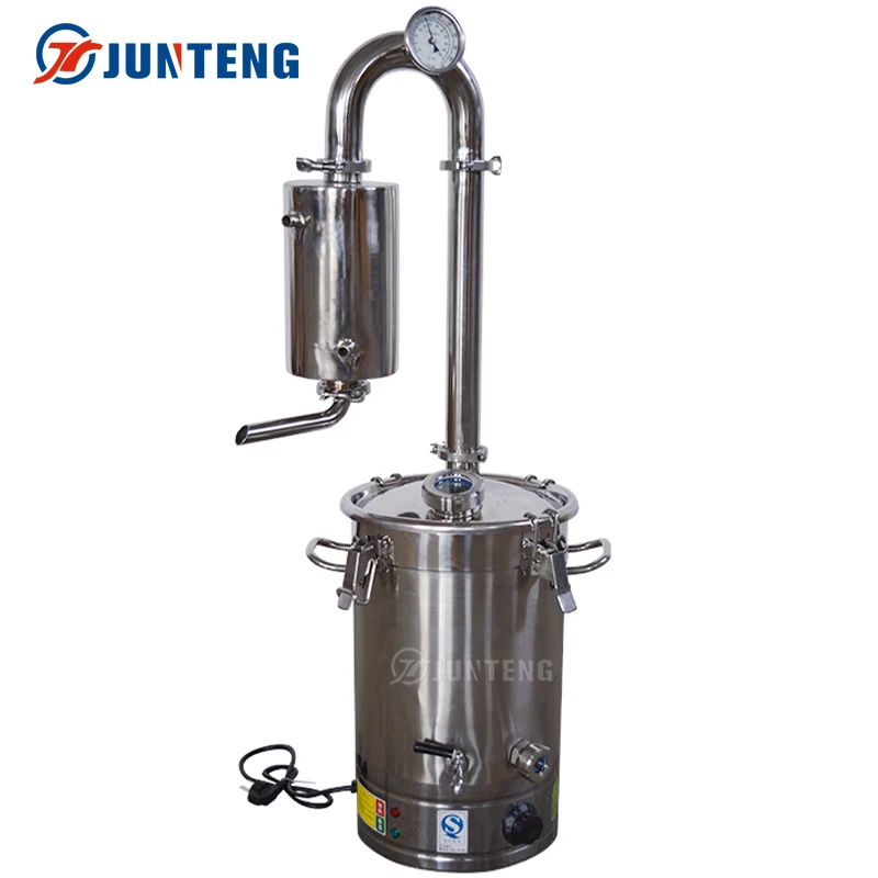 Factory design 30L household plant essential oil extractor steam distillation machine for essential oil