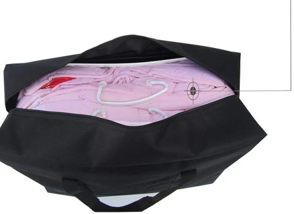 Oxford Quilt Storage Bag Collapsible Plus Size Comforter Container Home Storage Organizer Blanket Clothing Storage