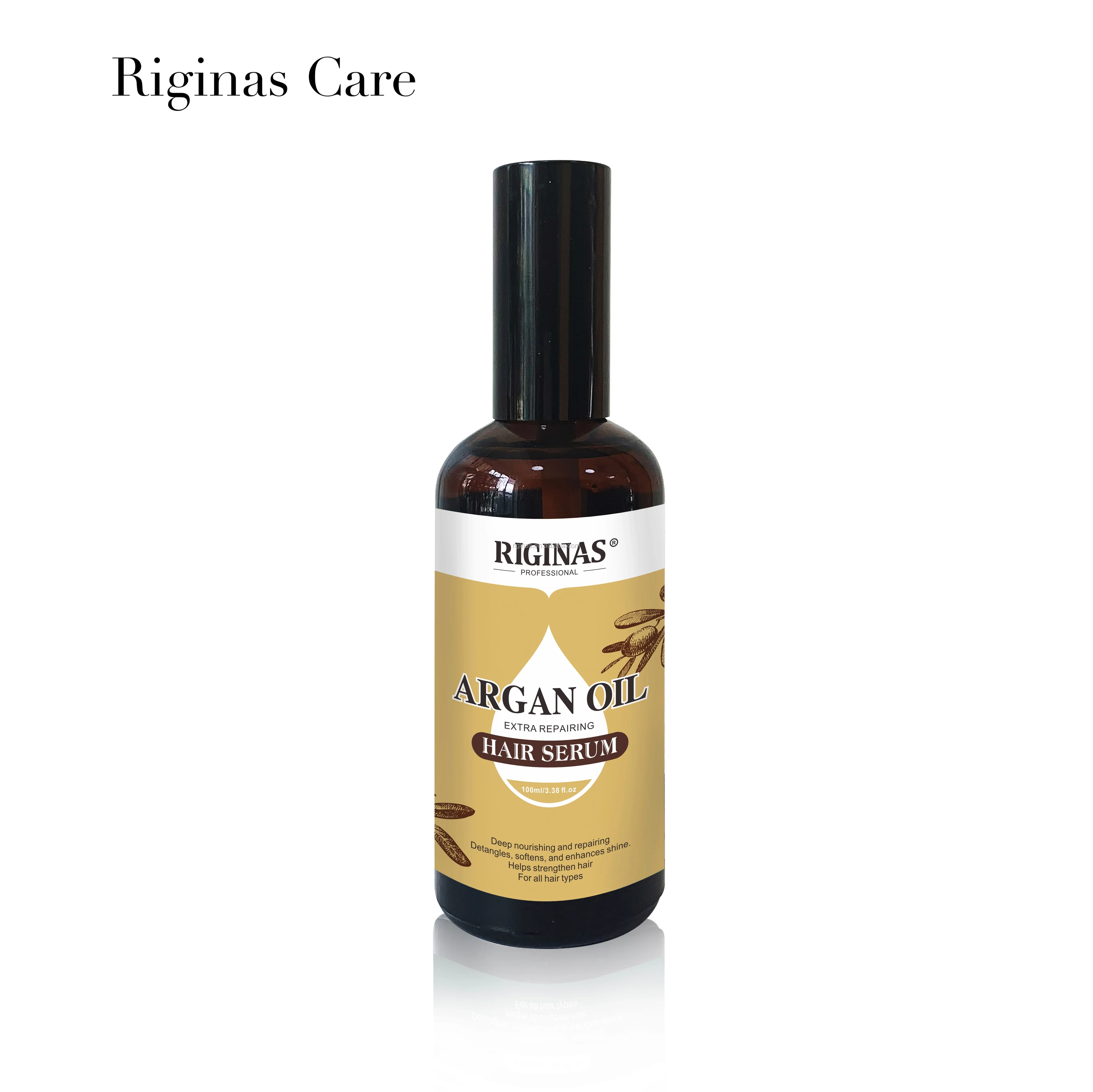 Private Label Hair Growth Serum Organic Argan Oil Hair Serum For All Hair Type