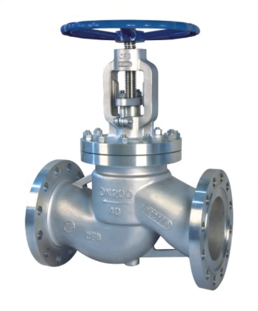 Shut-off valve WCB SS304 SS304L SS316 SS316L Stainless steel Flange globe valve pn16-pn64 dn15-dn600