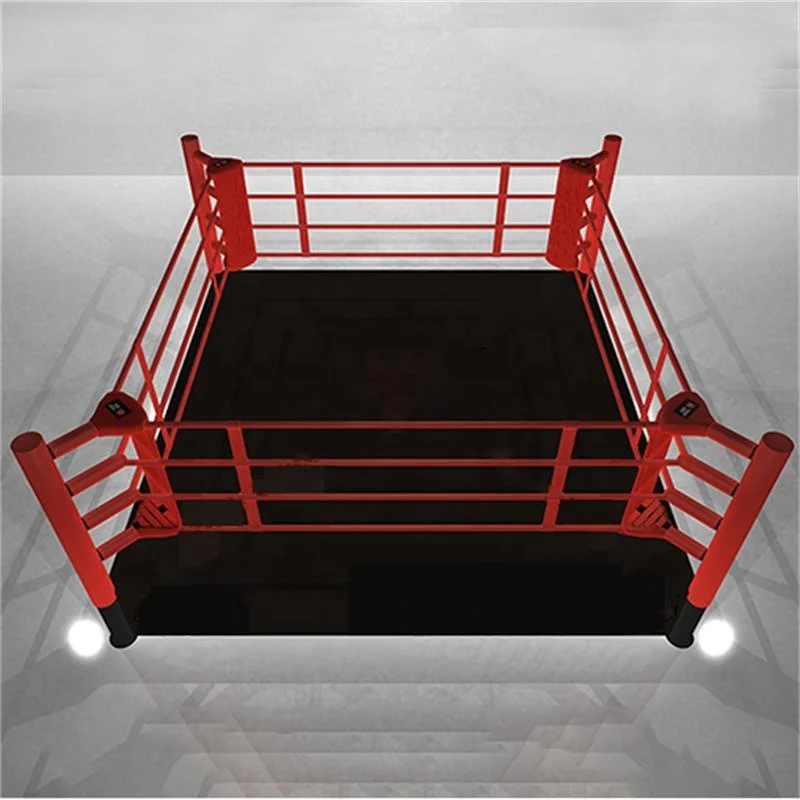 Joybox Wretling Boxeo Juguete 4M*4M Floor Professional Fighting Floor Canvas Cover Pro Wrestling Portable Boxing Ring