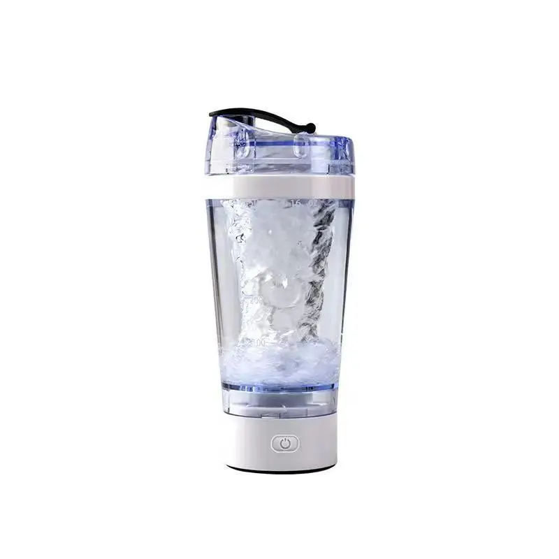 Customized smart drinkware USB Rechargeable Electric Protein Shaker Cup Automatic Self Stirring bottle with logo