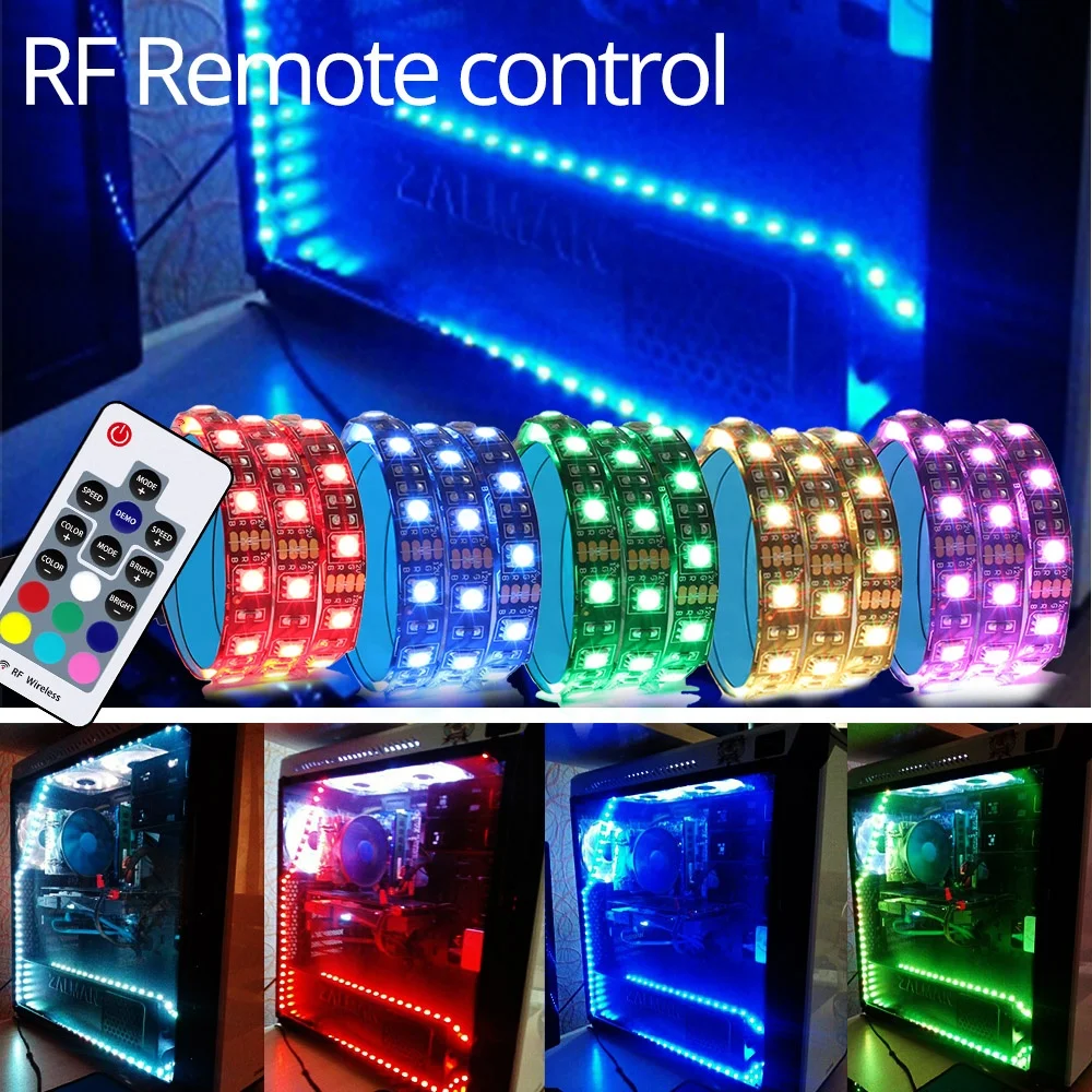 5V RF Remote Control Mini RF LED Controller USB RGB Controller Usb Wireless for Tv led lights