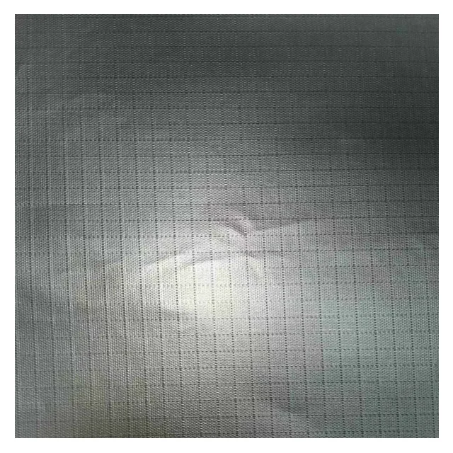 High quality 210D 0.5 ribstop double-sided coating waterproof outdoor fabric for tent
