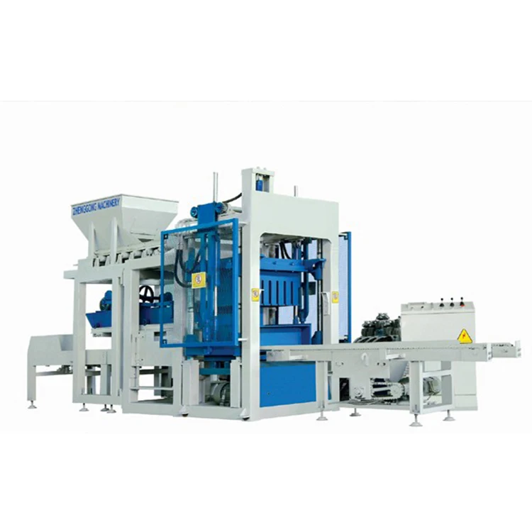 China Manufacturer Sand Cement Gravel Raw Material Quality QT4-15 Hydraulic Brick Press