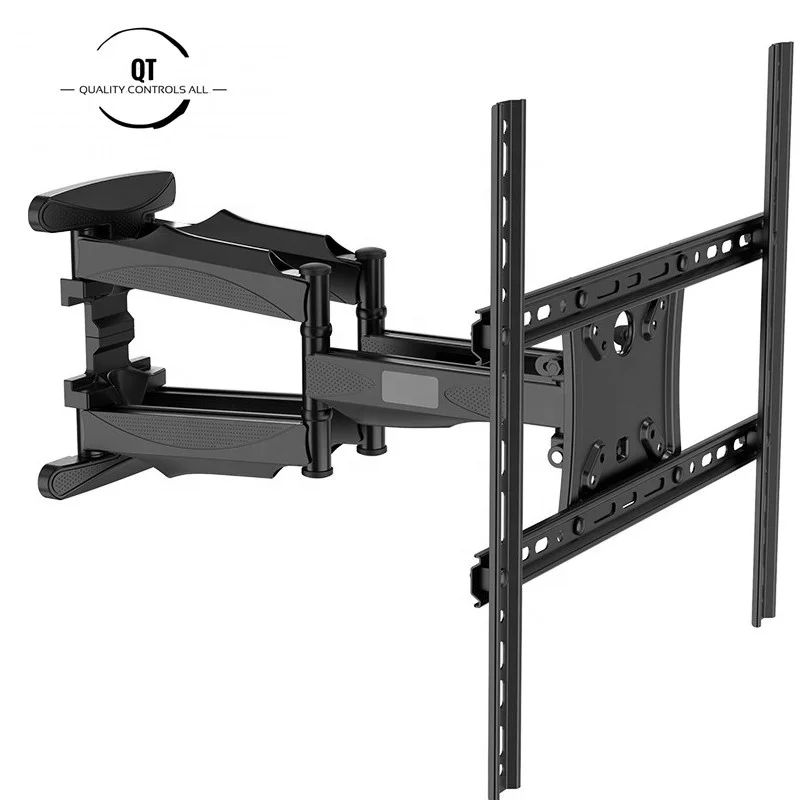 P5 Full Motion 32-65 6 Arm VESA 400X400 Retractable Full Motion Led TV Rack Support Wall Mount Lcd Bracket Stands