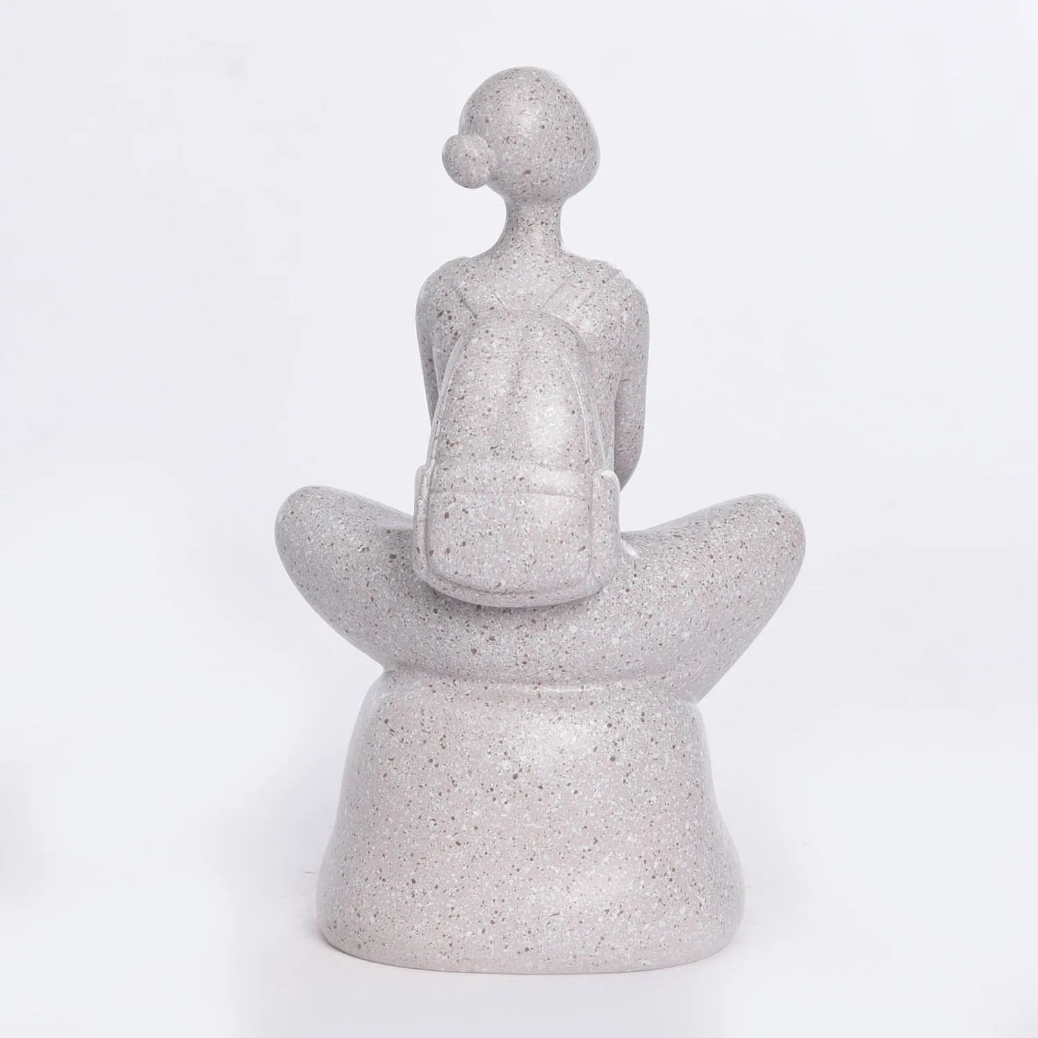 Home Decor Yoga Girl  Statues Living Room Table Ornaments Resin Crafts Abstract Figurines for Office Desktop Accessories