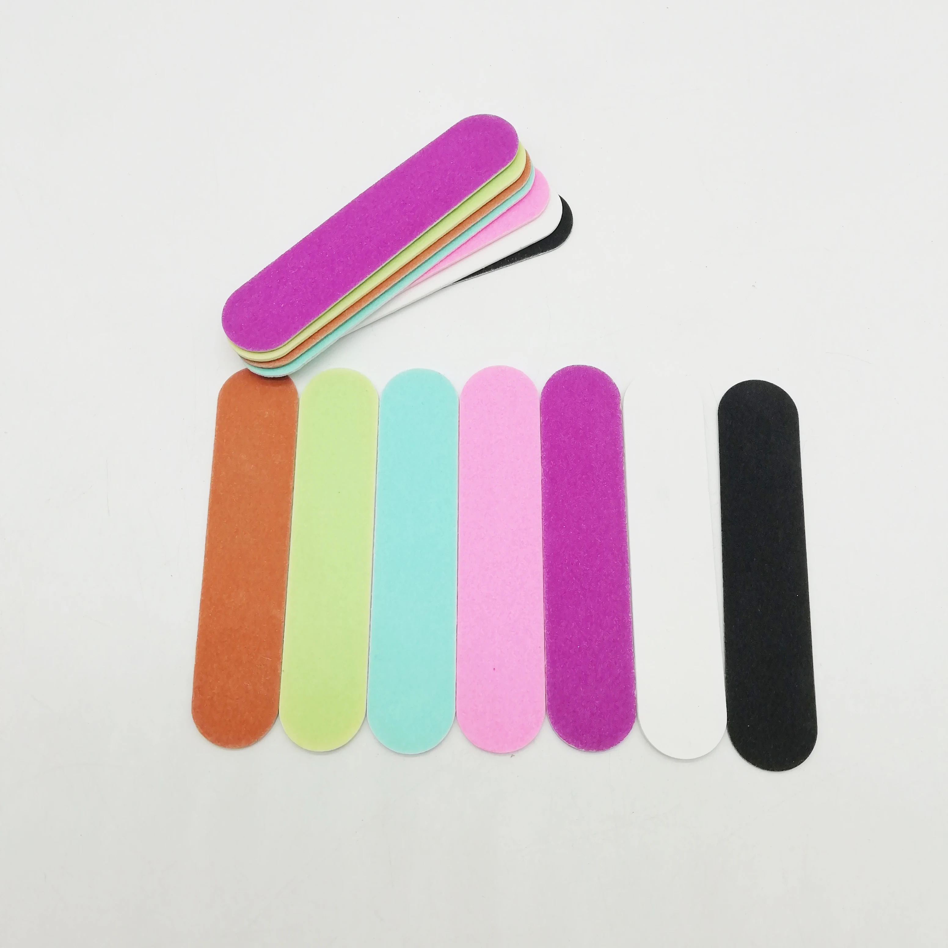 Disposable Small Nail File Colorful Christmas Mini Nail File