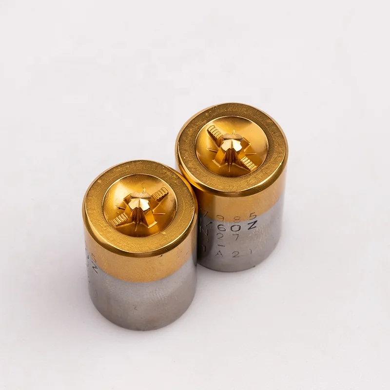 Carbide Punch Die Supplier Slot Heder Punch with Knurlings Screw Second Punch