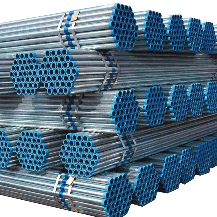 Schedule 40 Q235 6 Inch 8 Inch GI Tube Hot Dip Large Pre Galvanized Welded Round Steel Pipe 12 ft for Scaffolding