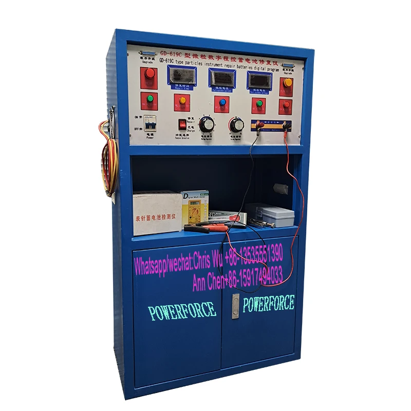 Big battery reconditioning desulfator restorer for any 12 volt lead acid batteries 1000w With Battery Voltage Tester