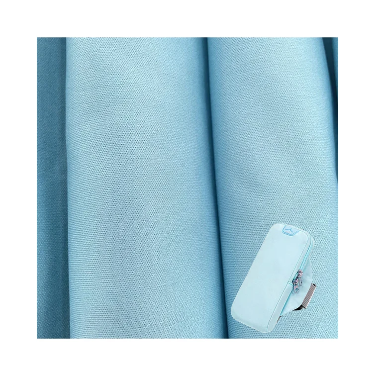 Customized Color Knitted Tricot Jersey Double Face Tricot 100% Polyester Water Proof Fabric For Sports Arm Bag