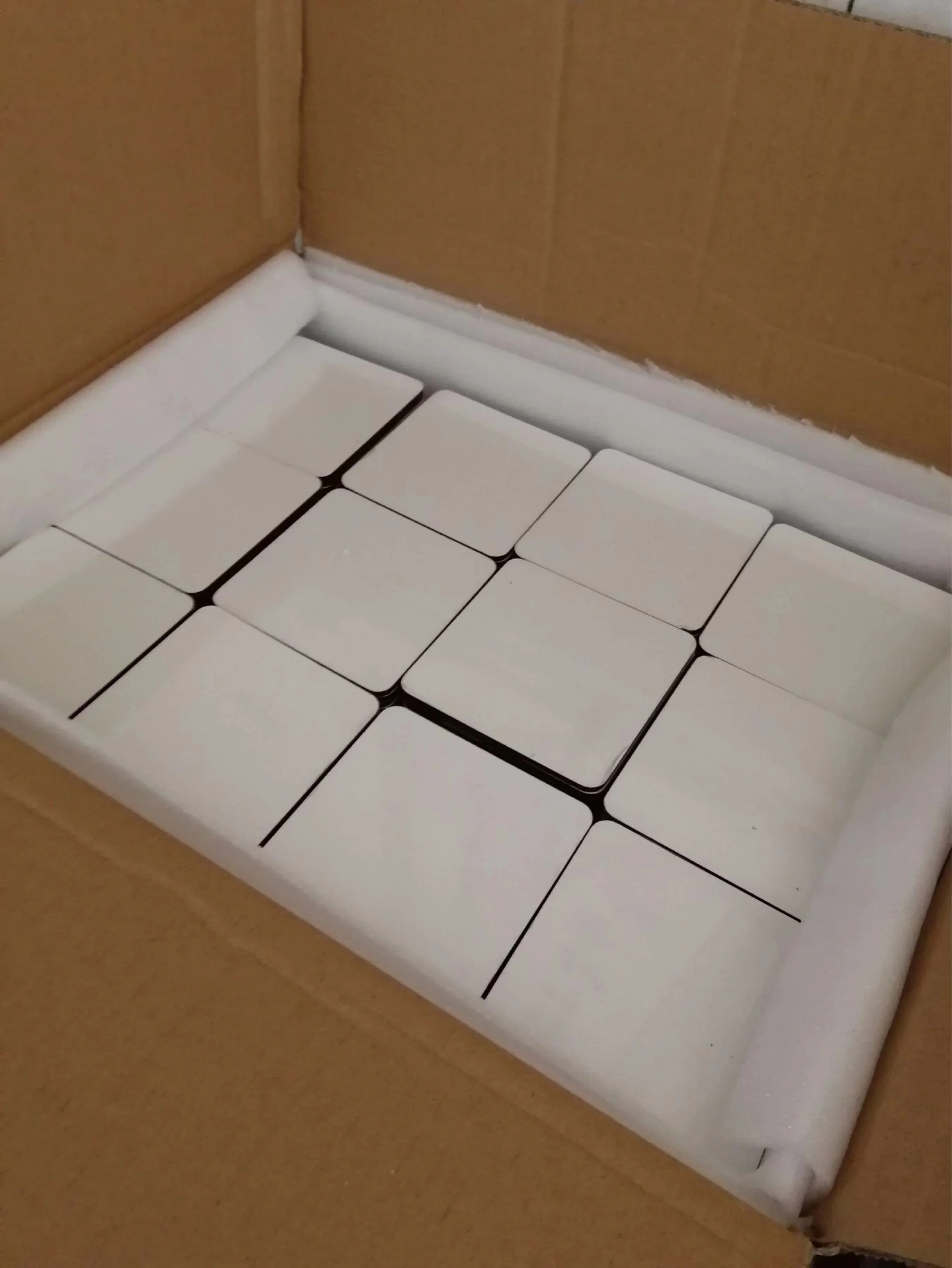 Сублимационная пустая подставка под деревянную чашку из МДФ, термопереносная подставка под чашку