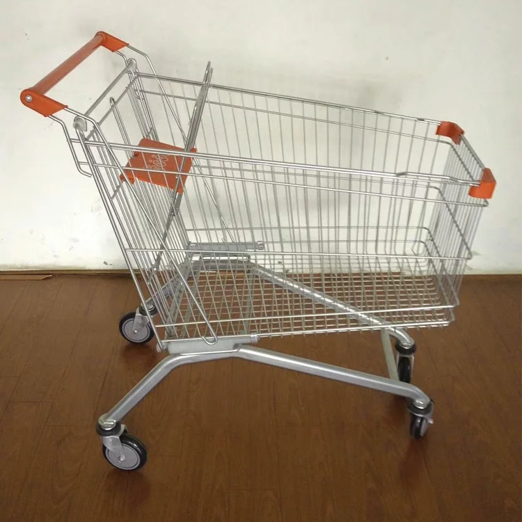European Supermarket Shopping Cart