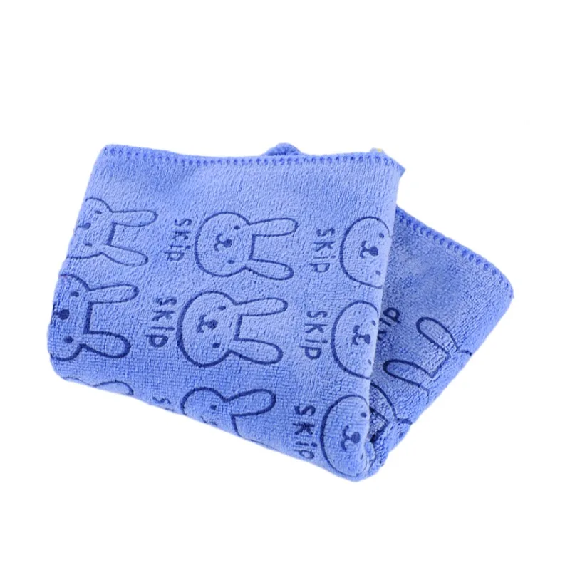 Hot kids european hand glove wash towel custom print terry towelling fabric in low price