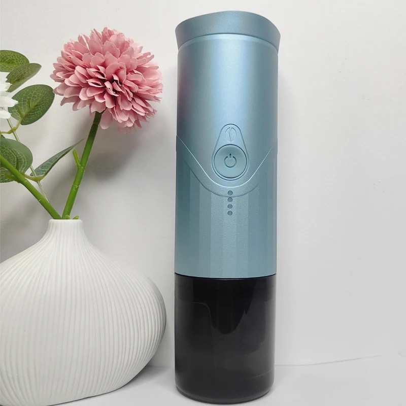 High Quality Portable Usb Espresso Machines Aluminum OEM 90 English Free Coffee Machine Service No Key Cup Brewing Machine 5v