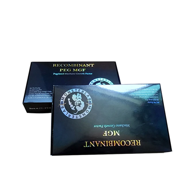 HXM Изготовление по индивидуальному заказу 2 мл x 10iu флакон H-G-H somatropina коробка упаковка этикеток со вставкой пластиковый лоток