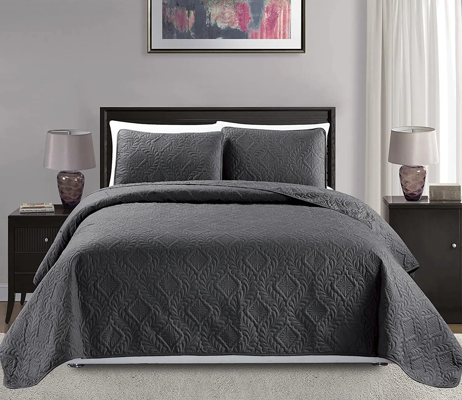 Cotton quilt  bedspreads bedcover