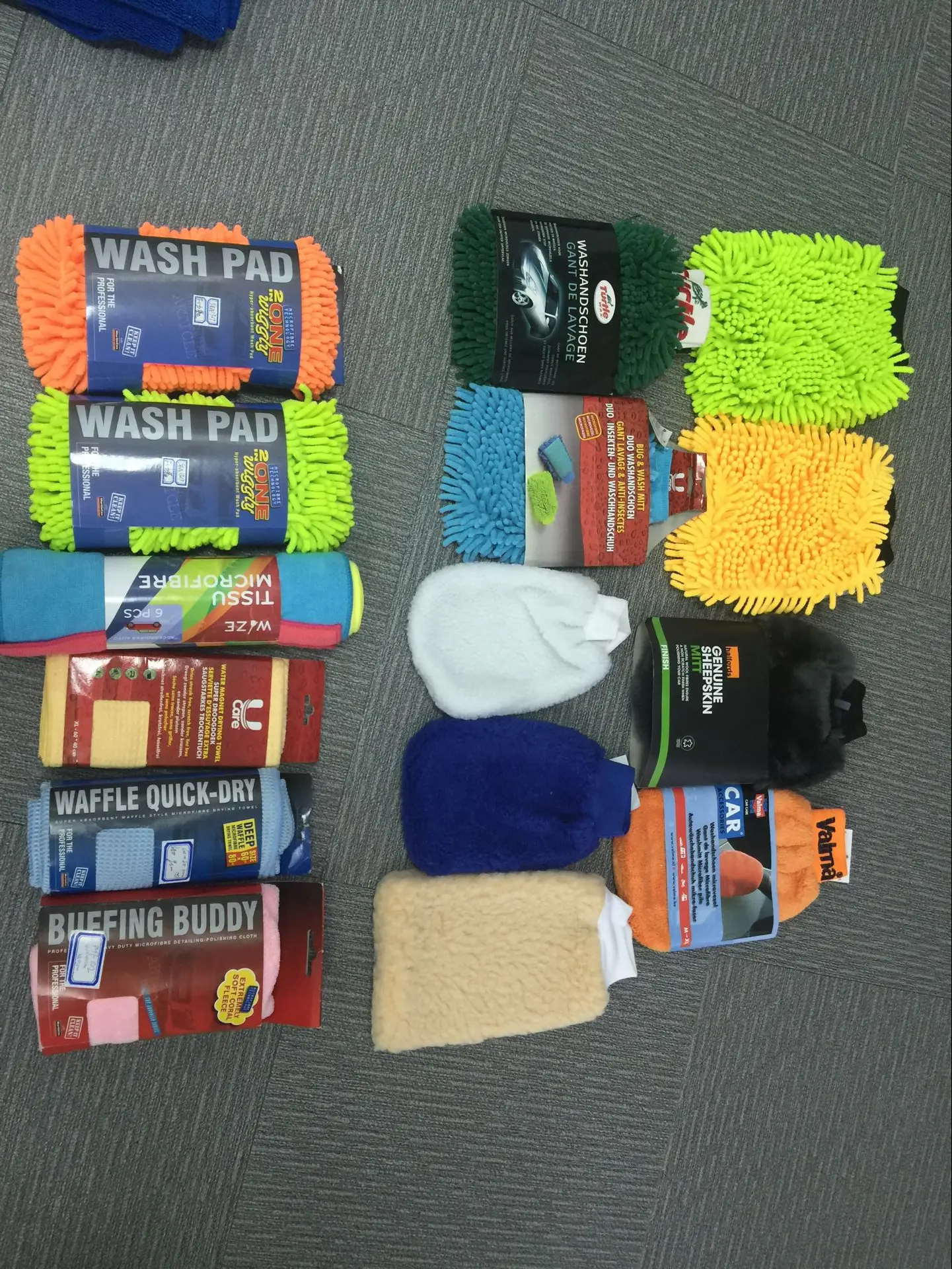 
premium wholesale microfiber car cleaning sponge polishing wax applicator pad 