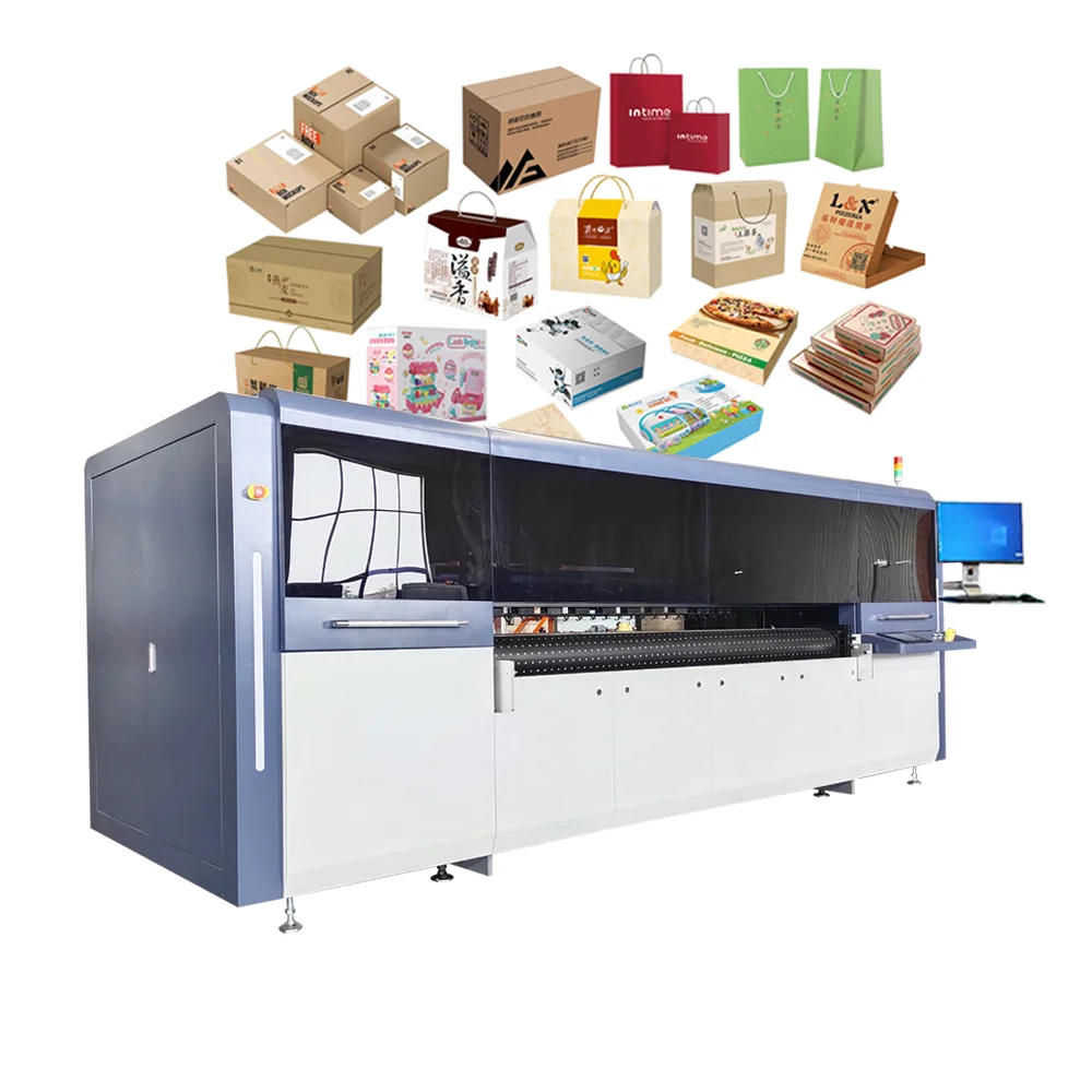 Digital Printing Machine On Corrugztted Box Screen Printing Machine For Packaging
