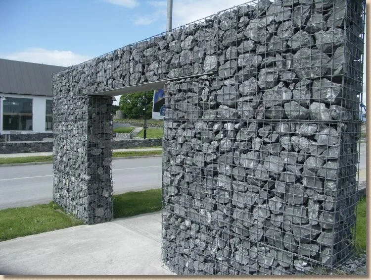 Hot Dip Galvanized Wire Gabion Box Mesh High Temperature Resistant Welded Retaining Wall Wire Mesh Panels