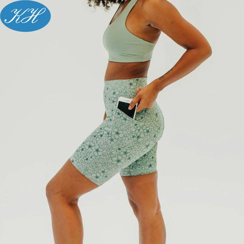  Custom Lady Active Wear Fitness Sports Shorts Woman