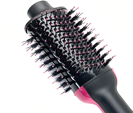 New design travel home portable beauty professional brush mini rotate one step dryer comb for hair wholesale