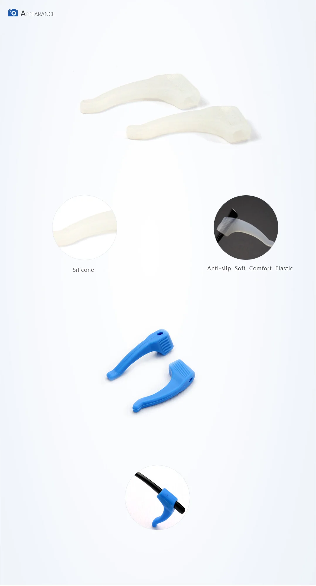  Custom spectacle universal eyewear silicone frame
