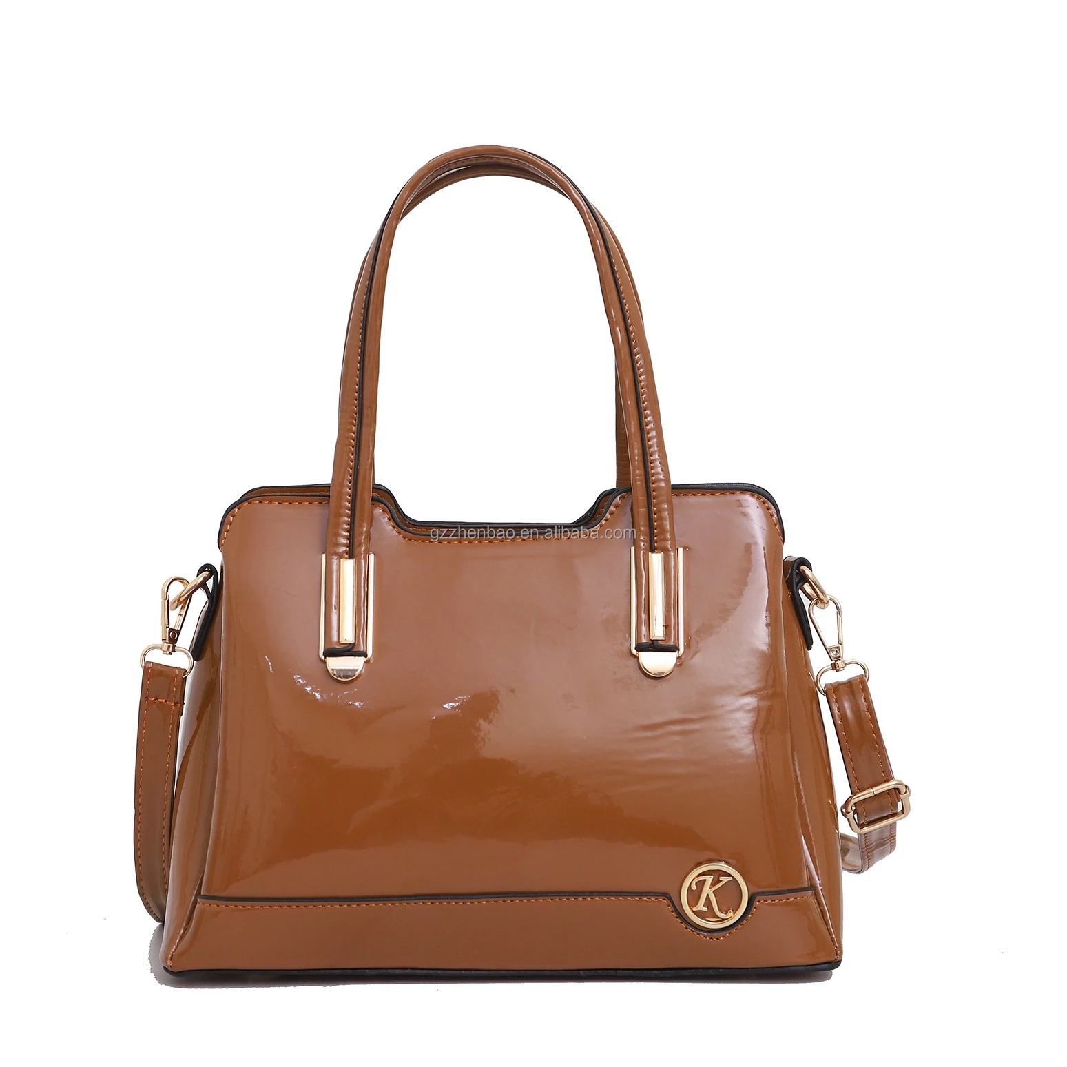 Hot sell luxury womens handbags crossbody patent female bags