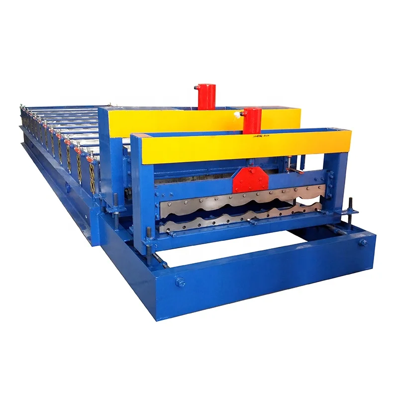 
Construction Machinery Metal Roofing Tile/Iron Sheet Glazed Roll Forming Machine High Efficiency 