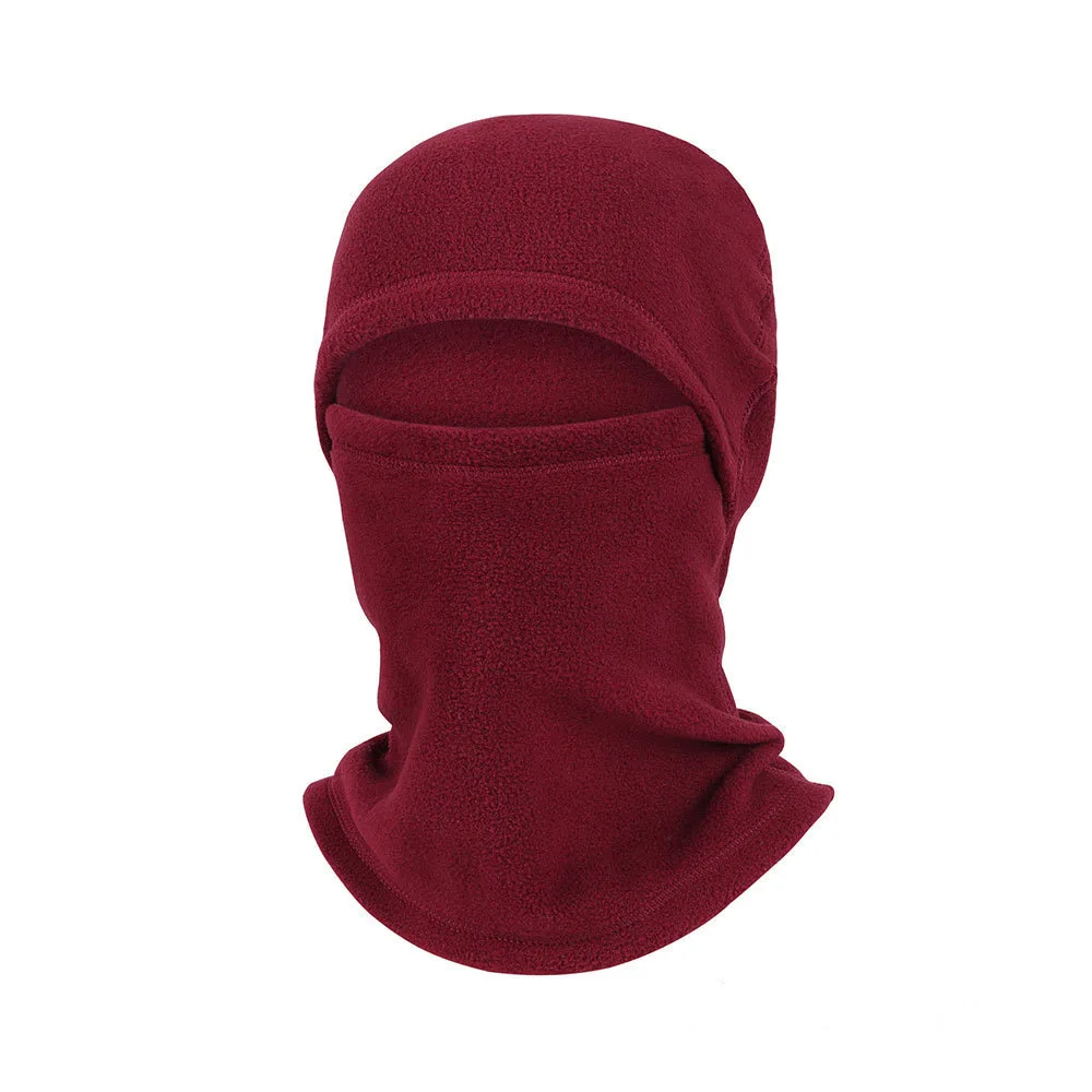 Wholesale Custom Outdoor Winter Cycling Motorcycle Multifunctional Windproof Full Face Cover Hat Fleece Warm Balaclava Ski Mask