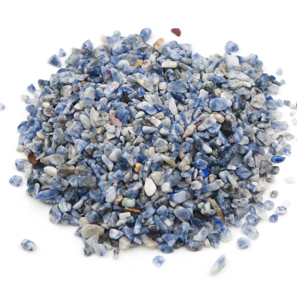 3-5mm Crushed Crystal Stones Natural Stone Healing Crystal Tumbled Bulk Amethyst Quartz Chips Crystals Stone