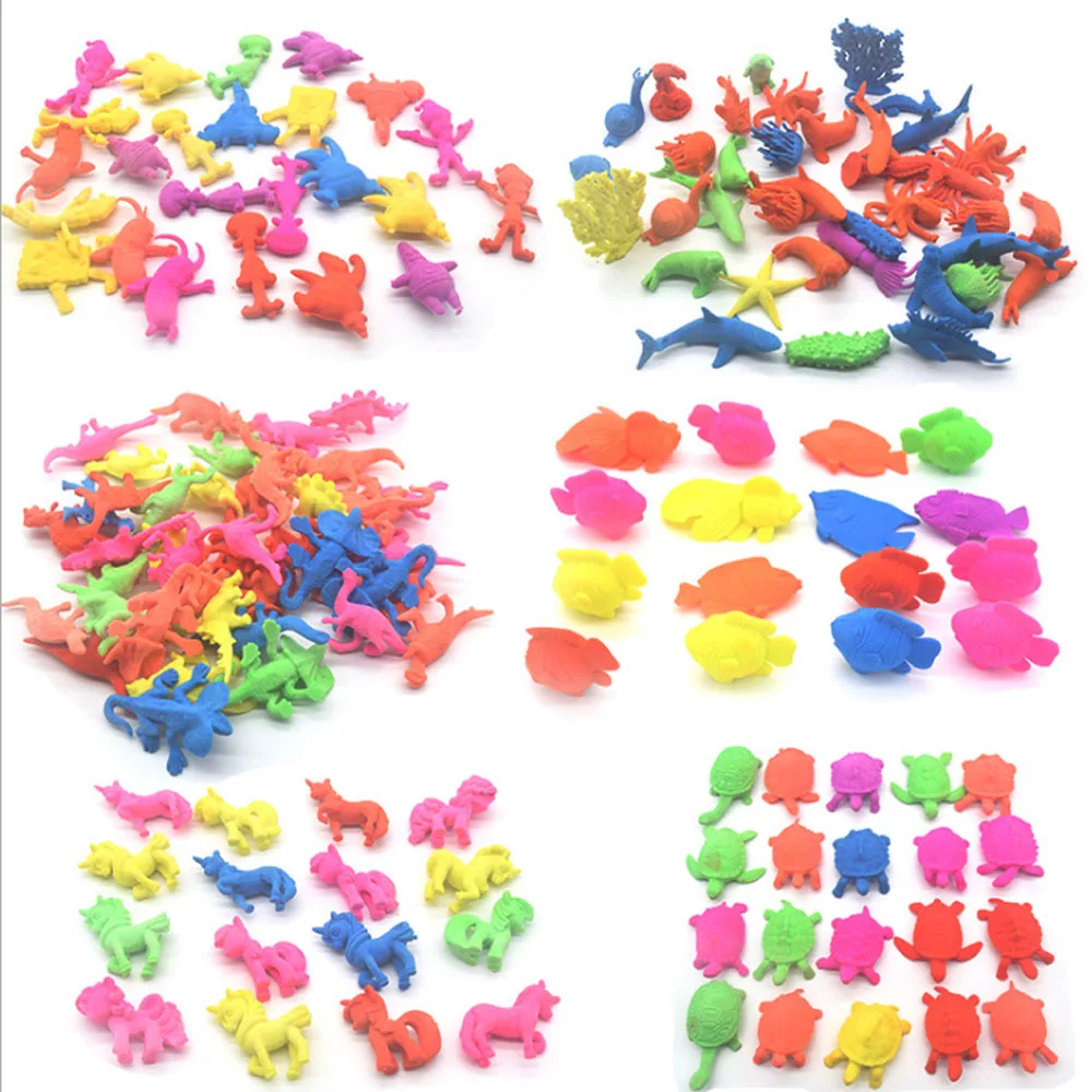 
XQ606 Fun Stocking Stuffers for Kids Expandable Oceanic Under The Sea Animals 500g/Bag Water Growing Toy 