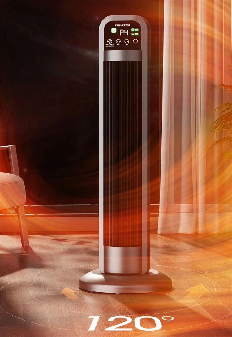 New Product Small Electric Space Heater Ceramic Space Heater Portable Heater Fan for Office Overheat Protection