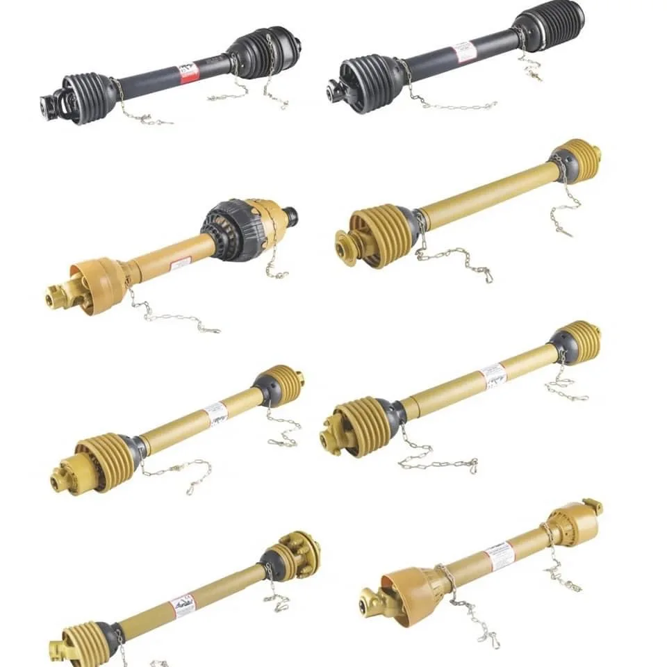 Agricultural PTO Drive Shaft Splined yoke Triangular tube Cross journal